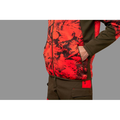 Jacket fleece Harkila Wildboar Pro camo AXIS MSP Wildboar orange/Shadow brown