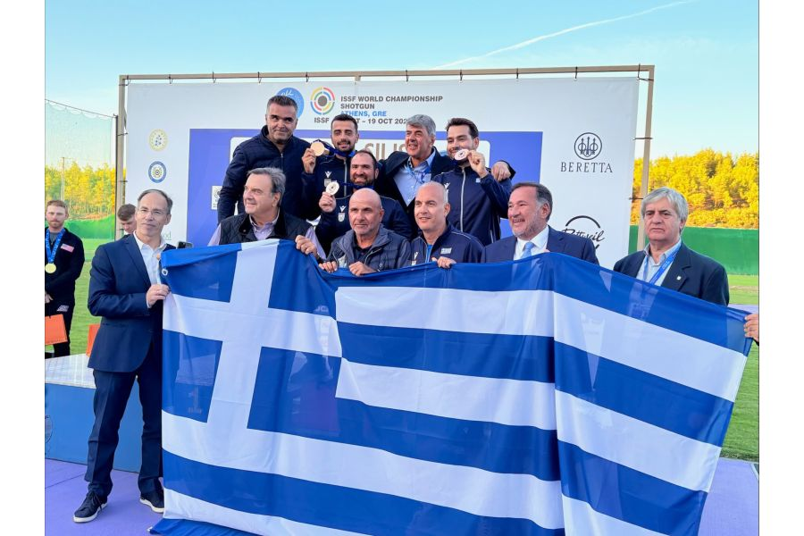 3η στον Κόσμο η Εθνική ομάδα SKEET