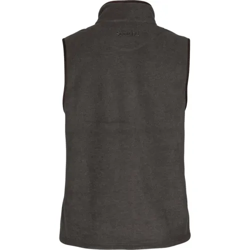 Waistcoat Seeland Woodcock Earl Fleece Dark Grey Melange