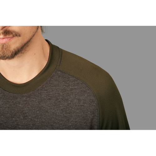 T-shirt long sleeve Harkila Metso Willow Green