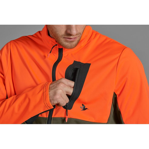 Jacket Seeland Force Advanced softshell Hi-vis Orange