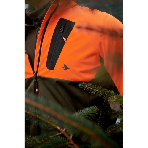 Jacket Seeland Force Advanced softshell Hi-vis Orange