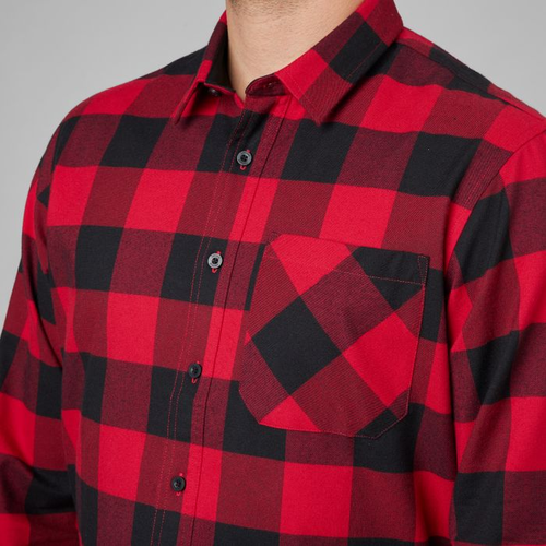 Shirt check Seeland Toronto Red