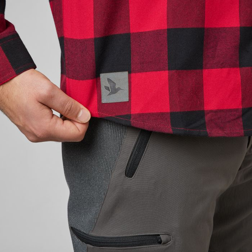 Shirt check Seeland Toronto Red