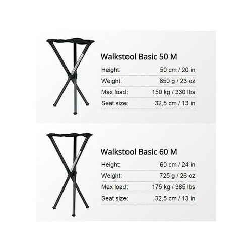 Folding stool Walkstool Basic