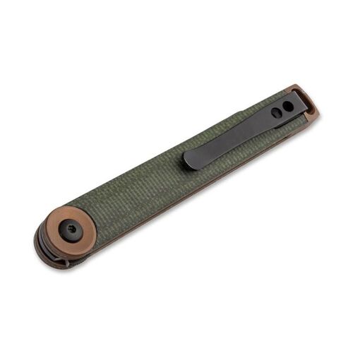 Pocket knife Boker Plus Kaizen Green Kanvas Mikarta