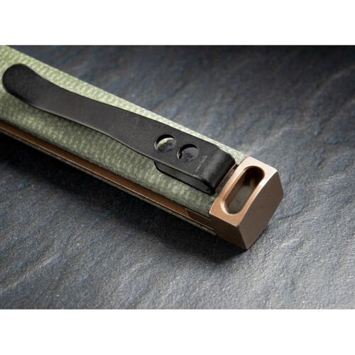 Pocket knife Boker Plus Kaizen Green Kanvas Mikarta