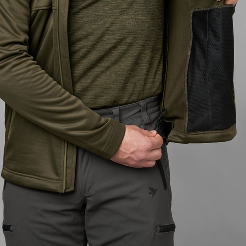 Ζακέτα φλις Seeland Elliot Pine Green