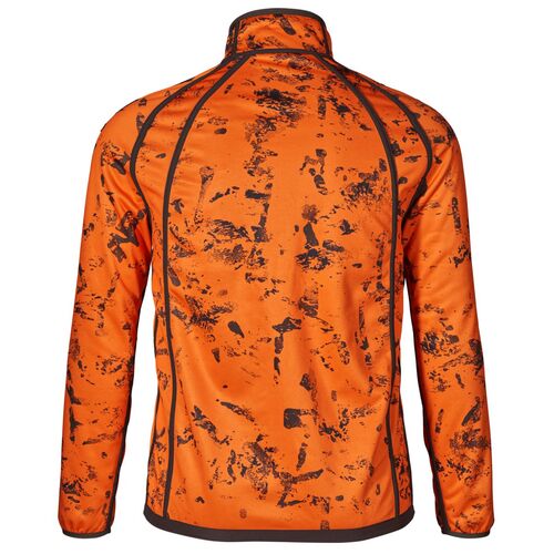 Ζακέτα φλις Seeland Vantage διπλής όψης Pine green/InVis orange blaze