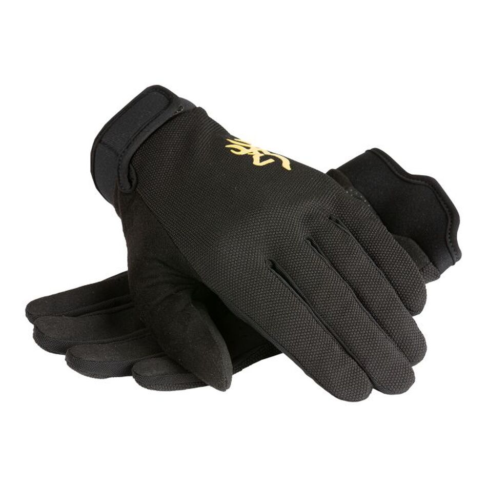 GLOVES, PROSHOOTER,BLACK, BROWNING
