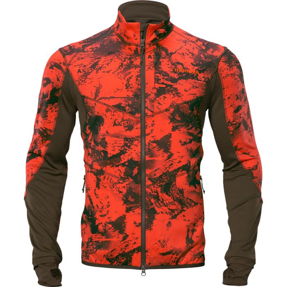 Ζακέτα φλις Harkila Wildboar Pro camo AXIS MSP Wildboar orange/Shadow brown