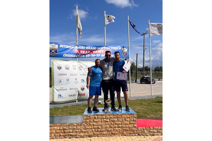 Lambro Shooting Team - Winning top titles in the Skeet competitions at the National Shooting Range of Chania.