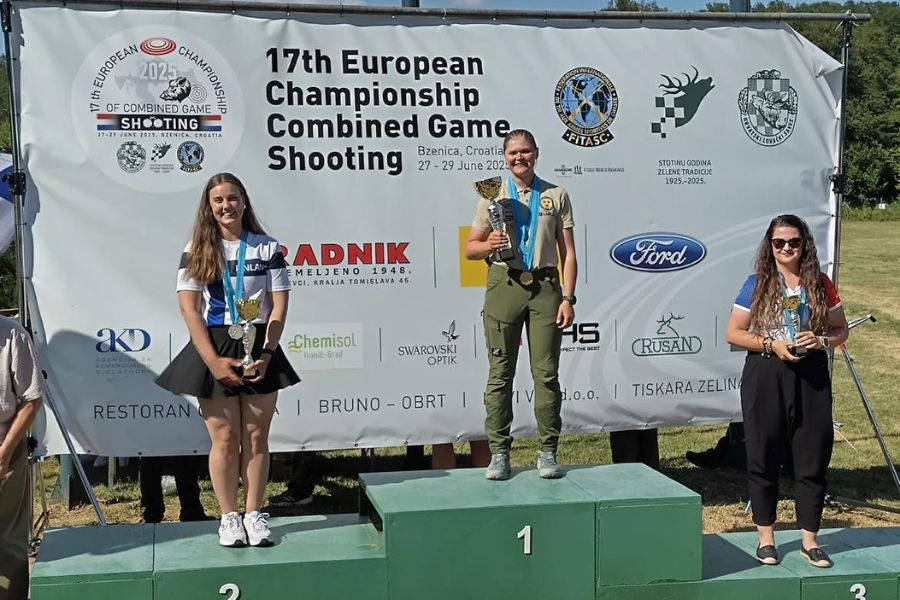 Liina Laine - Ασημένια στο Ευρωπαϊκό Πρωτάθλημα στην Κροατία