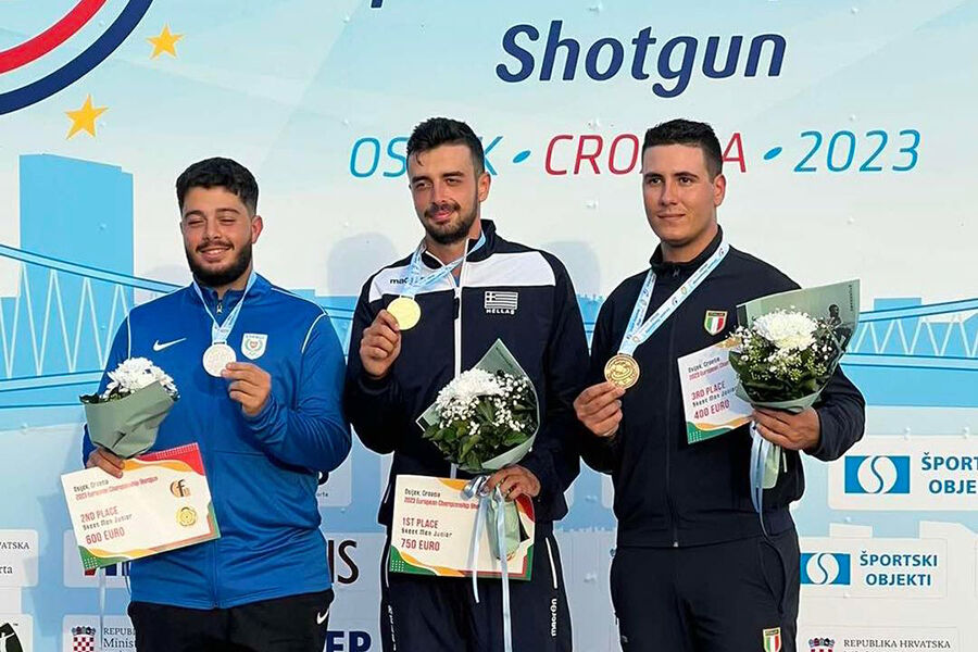 Panagiotis Gerochristos European Champion 2023 – Skeet Junior