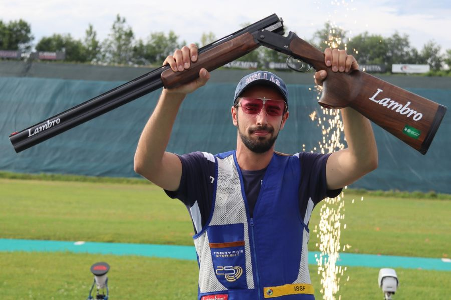 Panagiotis Gerochristos World Junior Skeet Champion (Jr) in Lima Peru